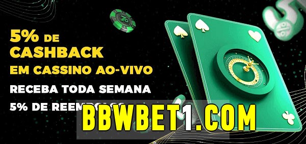 Promoções do cassino ao Vivo bbwbet 